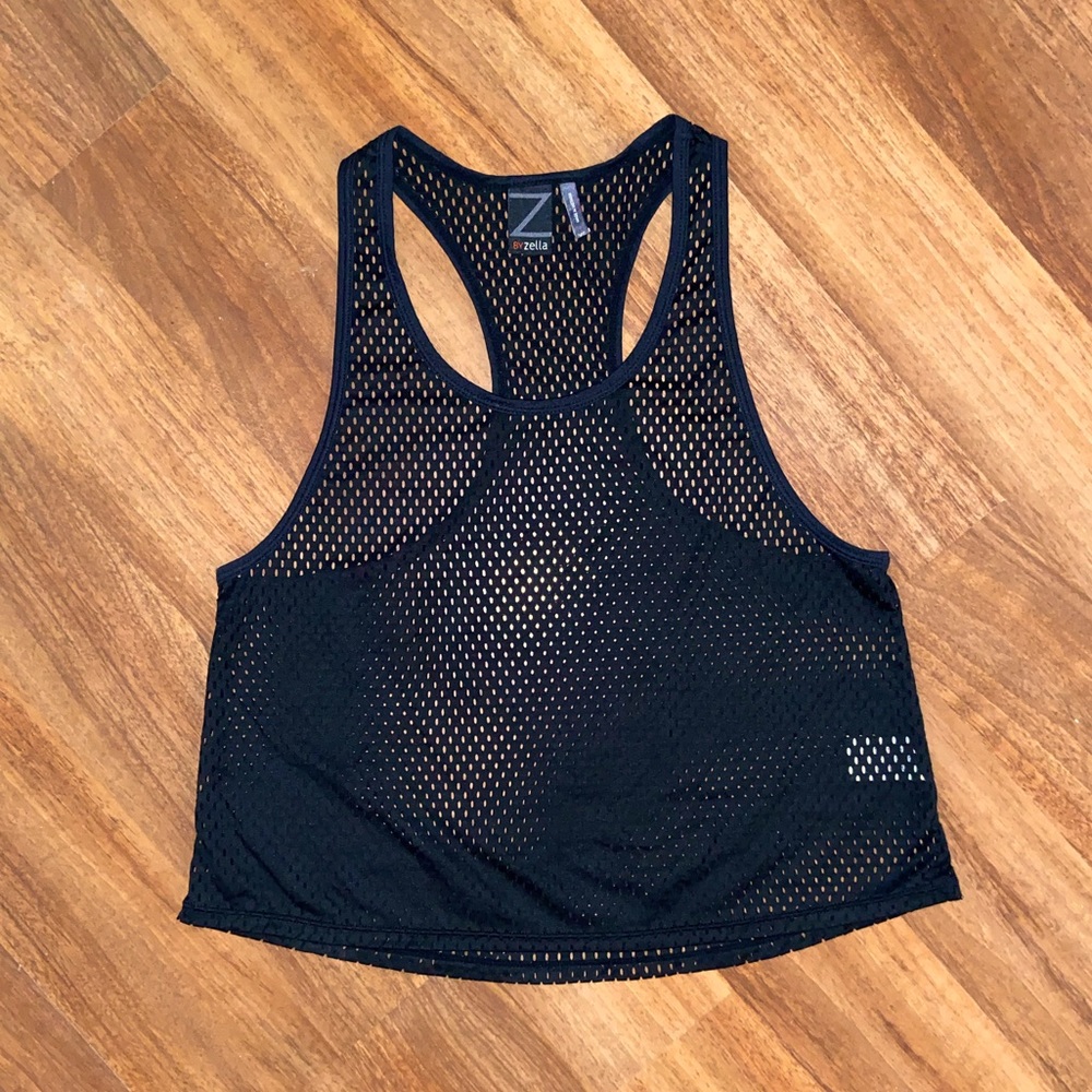 Zella Mesh Crop Tank